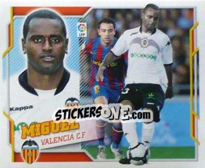 Cromo Miguel (3B) - Liga Spagnola 2010-2011 - Colecciones ESTE