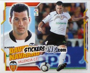 Cromo David Navarro (7A) - Liga Spagnola 2010-2011 - Colecciones ESTE