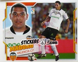 Cromo Maduro (8B) - Liga Spagnola 2010-2011 n. 523 - Colecciones ESTE