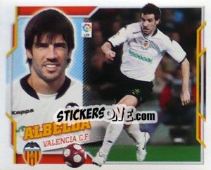 Sticker Albelda (10) - Liga Spagnola 2010-2011 n. 525 - Colecciones ESTE