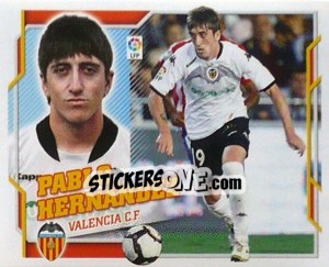 Cromo Pablo Hernandez (12) - Liga Spagnola 2010-2011 - Colecciones ESTE