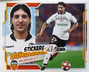 Cromo Alejandro Dominguez (15) - Liga Spagnola 2010-2011 - Colecciones ESTE