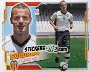 Sticker Soldado (16) - Liga Spagnola 2010-2011 - Colecciones ESTE
