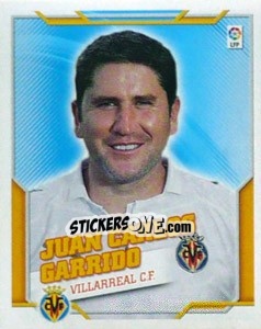 Cromo Juan Carlos Garrido - Liga Spagnola 2010-2011 - Colecciones ESTE