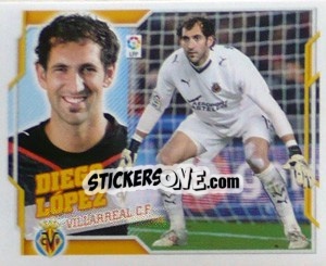 Sticker Diego Lopez (1) - Liga Spagnola 2010-2011 - Colecciones ESTE