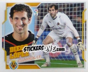 Cromo Diego Lopez (1) - Liga Spagnola 2010-2011 n. 543 - Colecciones ESTE