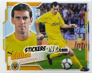 Sticker Godin (4) - Liga Spagnola 2010-2011 n. 546 - Colecciones ESTE