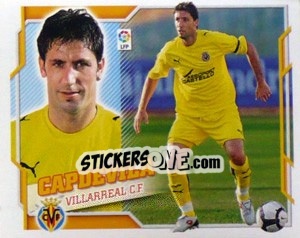 Sticker Capdevila (7) - Liga Spagnola 2010-2011 n. 550 - Colecciones ESTE