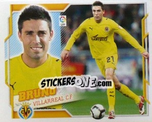 Sticker Bruno Soriano (10) - Liga Spagnola 2010-2011 n. 554 - Colecciones ESTE