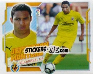 Sticker Jefferson Montero (13) - Liga Spagnola 2010-2011 - Colecciones ESTE