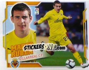 Sticker Marco Ruben (14) - Liga Spagnola 2010-2011 n. 558 - Colecciones ESTE