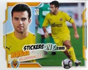 Sticker Giuseppe Rossi (15) - Liga Spagnola 2010-2011 n. 559 - Colecciones ESTE