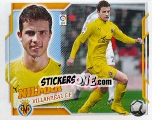 Sticker Nilmar (16) - Liga Spagnola 2010-2011 n. 560 - Colecciones ESTE