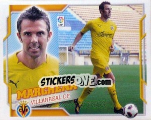 Sticker Marchena (4B) COLOCA - Liga Spagnola 2010-2011 n. 561 - Colecciones ESTE