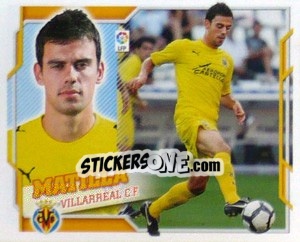 Sticker Matilla (9B)  COLOCA - Liga Spagnola 2010-2011 - Colecciones ESTE