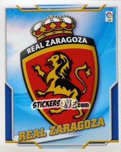 Sticker Escudo ZARAGOZA - Liga Spagnola 2010-2011 n. 571 - Colecciones ESTE