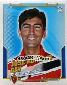 Sticker José Aurelio Gay - Liga Spagnola 2010-2011 n. 572 - Colecciones ESTE