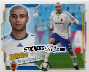 Sticker Diogo (3A) - Liga Spagnola 2010-2011 - Colecciones ESTE