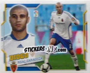Figurina Diogo (3A) - Liga Spagnola 2010-2011 n. 575 - Colecciones ESTE