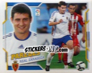 Cromo Paredes (3B) - Liga Spagnola 2010-2011 - Colecciones ESTE