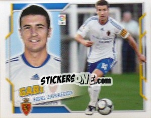 Sticker Gabi (9A) - Liga Spagnola 2010-2011 n. 583 - Colecciones ESTE