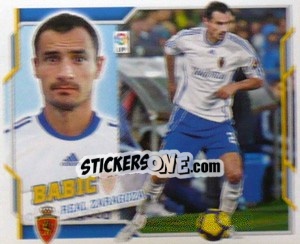Sticker Babic (9B) - Liga Spagnola 2010-2011 n. 584 - Colecciones ESTE