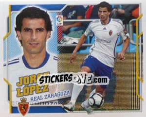 Sticker Jorge Lopez (12) - Liga Spagnola 2010-2011 n. 587 - Colecciones ESTE