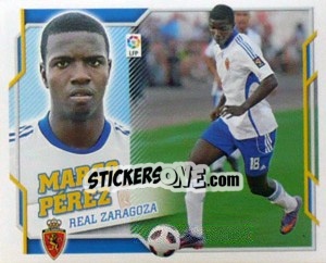 Sticker Marco Perez (16B) COLOCA - Liga Spagnola 2010-2011 n. 592 - Colecciones ESTE