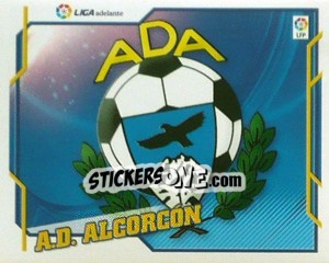 Sticker ESCUDO A.D. Alcorcon - Liga Spagnola 2010-2011 - Colecciones ESTE
