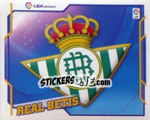 Sticker ESCUDO Real Betis - Liga Spagnola 2010-2011 n. 604 - Colecciones ESTE