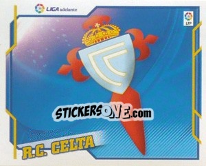 Sticker ESCUDO R.C. Celta - Liga Spagnola 2010-2011 - Colecciones ESTE