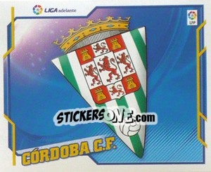 Sticker ESCUDO Cordoba C.F. - Liga Spagnola 2010-2011 - Colecciones ESTE