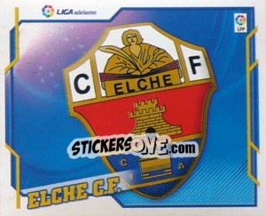 Cromo ESCUDO Elche C.F. - Liga Spagnola 2010-2011 - Colecciones ESTE