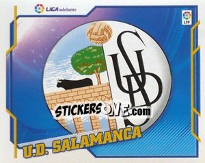 Sticker ESCUDO U.D. Salamanca - Liga Spagnola 2010-2011 n. 618 - Colecciones ESTE