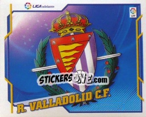 Sticker ESCUDO R. Valladolid C.F. - Liga Spagnola 2010-2011 - Colecciones ESTE