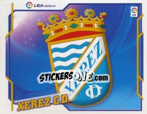 Sticker ESCUDO Xerez C.D. - Liga Spagnola 2010-2011 n. 622 - Colecciones ESTE