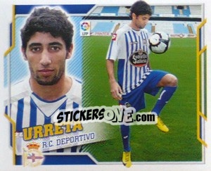 Cromo 5) Urreta (R.C. Deportivo) - Liga Spagnola 2010-2011 - Colecciones ESTE