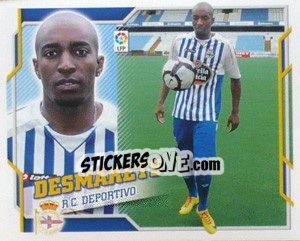 Sticker 7) Desmarets (R.C. Deportivo) - Liga Spagnola 2010-2011 n. 637 - Colecciones ESTE