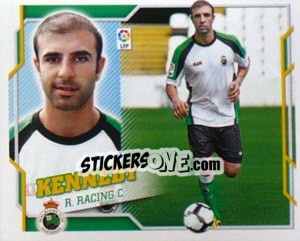 Sticker 8) Kennedy (R. Racing C.) - Liga Spagnola 2010-2011 - Colecciones ESTE