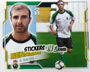 Cromo 8) Kennedy (R. Racing C.) - Liga Spagnola 2010-2011 - Colecciones ESTE