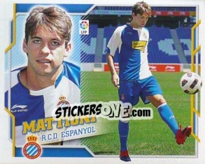 Sticker 18) Mattioni (Espanyol) - Liga Spagnola 2010-2011 - Colecciones ESTE
