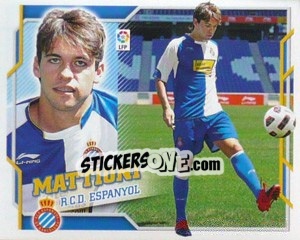 Cromo 18) Mattioni (Espanyol) - Liga Spagnola 2010-2011 n. 648 - Colecciones ESTE