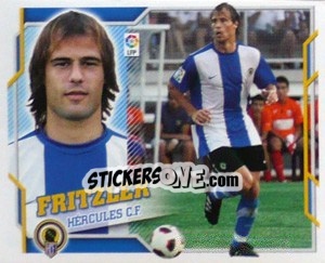 Sticker 21) Fritzler (Hercules C.F.) - Liga Spagnola 2010-2011 - Colecciones ESTE