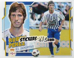 Sticker 23) Ruben Perez (R.C. Deportivo) - Liga Spagnola 2010-2011 - Colecciones ESTE