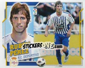 Sticker 23) Ruben Perez (R.C. Deportivo) - Liga Spagnola 2010-2011 n. 653 - Colecciones ESTE