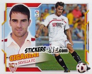 Sticker 30) Cigarini (Sevilla F.C.) - Liga Spagnola 2010-2011 n. 660 - Colecciones ESTE
