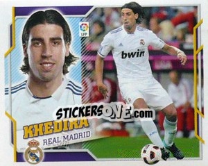 Figurina 31) Khedira (Real Madrid) - Liga Spagnola 2010-2011 - Colecciones ESTE