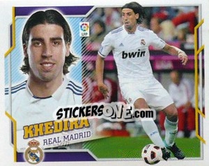 Sticker 31) Khedira (Real Madrid) - Liga Spagnola 2010-2011 n. 661 - Colecciones ESTE