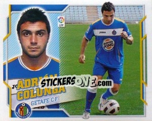 Sticker 32) Adrian Colunga (Getafe C.F.) - Liga Spagnola 2010-2011 n. 662 - Colecciones ESTE