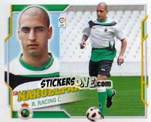 Sticker 33) Nahuelpan (R.Racing C.) - Liga Spagnola 2010-2011 - Colecciones ESTE